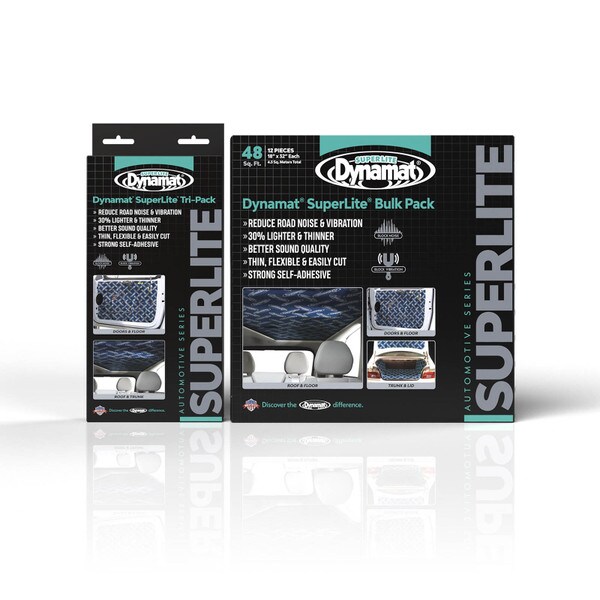 Main product image for Dynamat Superlite 10648 18"x32" Sound Deadener 9 Sheets Bulk-Pak260-591